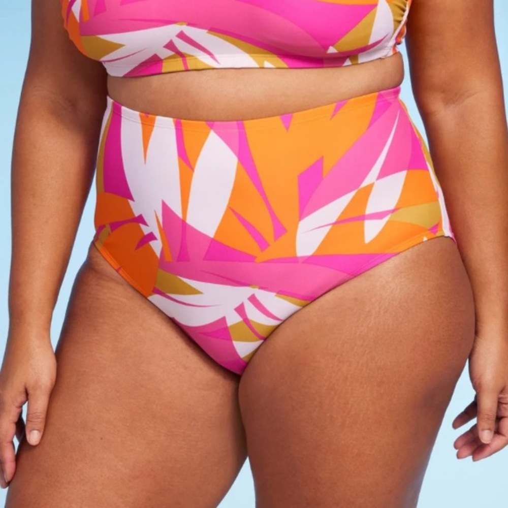 Abstract Print Bikini bottoms- Kona Sol NWT
